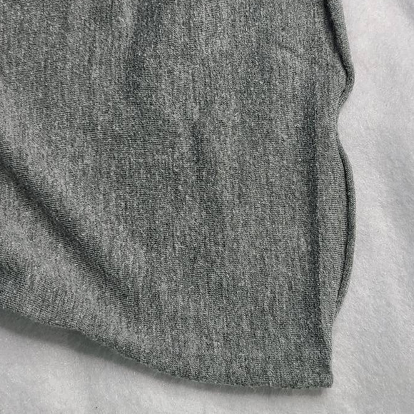 Gray Short Sleeve Tee with 'Barbells Are Magical' Print - Picture 4 of 5